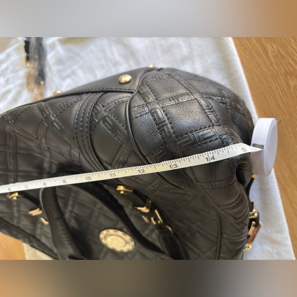 Versace Black Quilted Handbag - Picture 15 of 16
